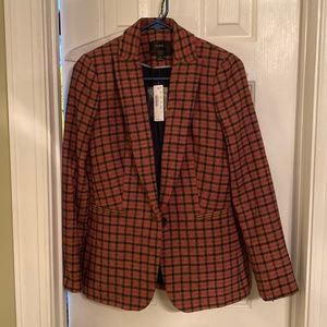 NWT J.Crew Houndstooth Jacket